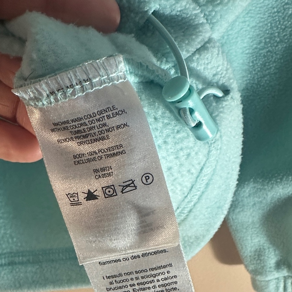 Columbia Light Blue Fleece Jacket - Picture 5 of 7